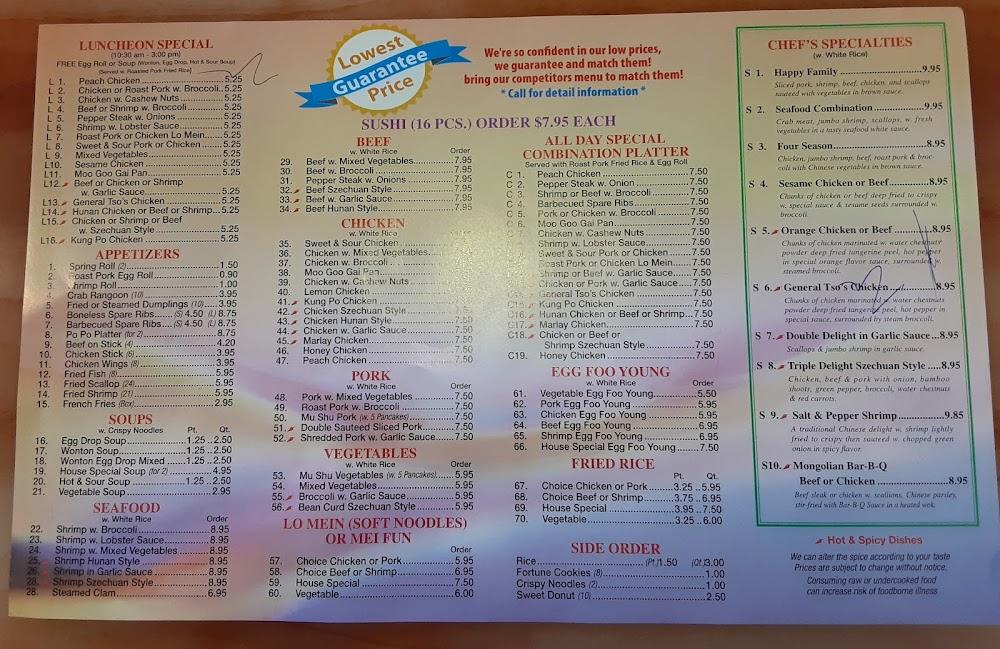 China Buffet & Grill Menu image 4
